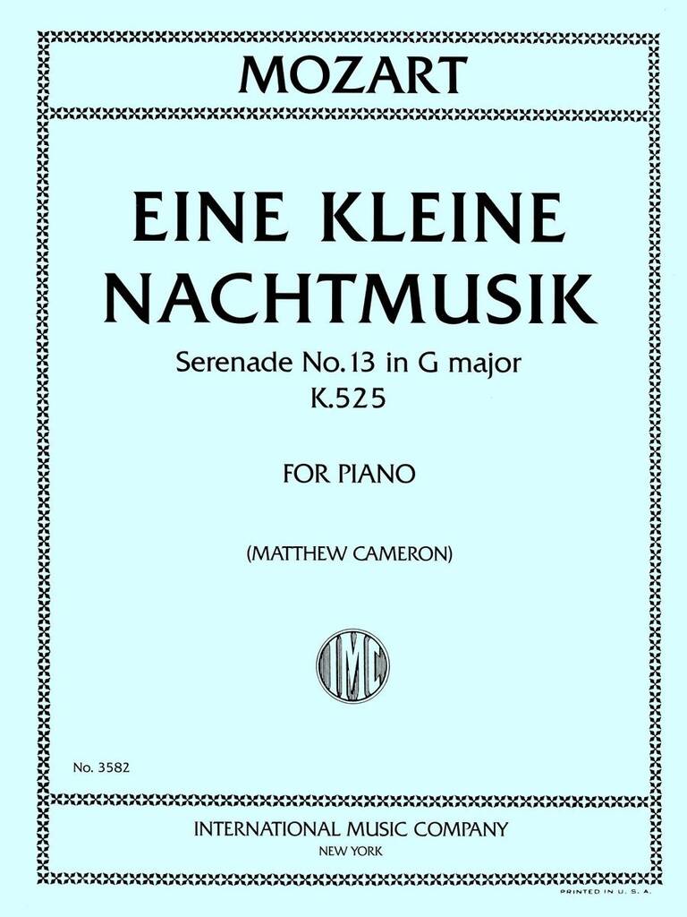 Eine Kleine Nachtmusik Serenade No.13 In Sol Major